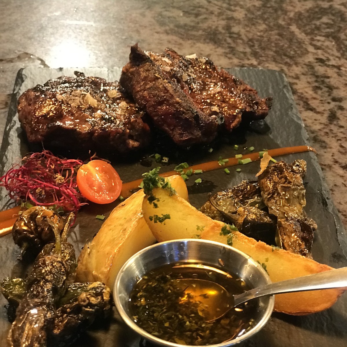 Carnes a la brasa